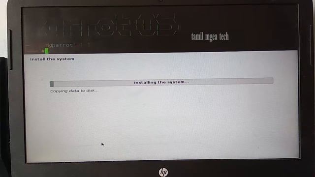 install parrot os | Hacking os install | tamil смотреть онлайн