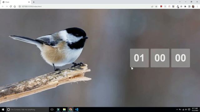 Digital Clock | HTML, CSS, JS Project смотреть онлайн