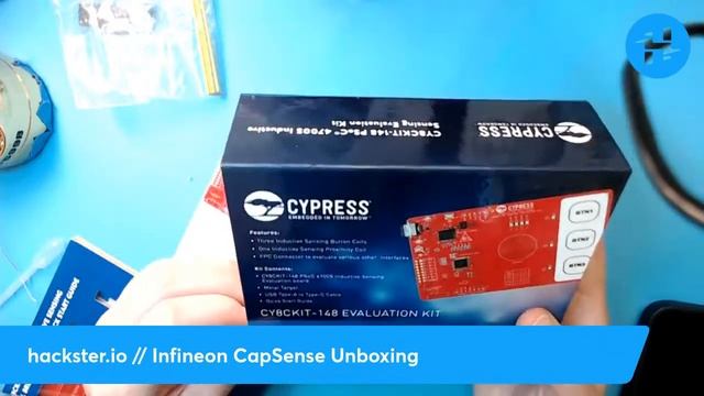Contest: The future of HMI with Infineon's CAPSENSE // Unboxing смотреть онлайн