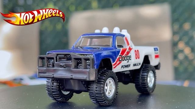 Hot Wheels Team Transport 80 Dodge Macho Power Wagon #hotwheels UNBOXING смотреть онлайн