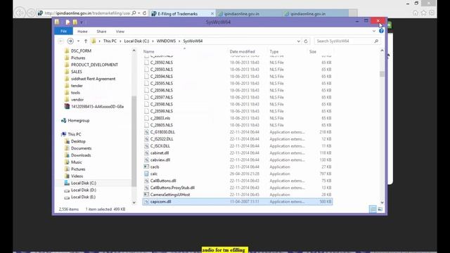 tutorial how to Install dll component capicom.dll for indian trademark efiling смотреть онлайн