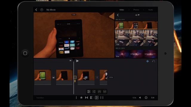 iPad: iMovie Transitions смотреть онлайн