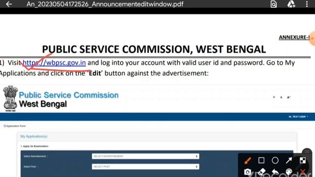 WBCS Form Correction Process 2023 // WBCS Edit Window Open 2023 / WBCS Application Form edit proces смотреть онлайн