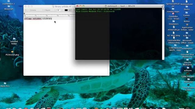 Mac: How To Unhide Your Library Folder смотреть онлайн