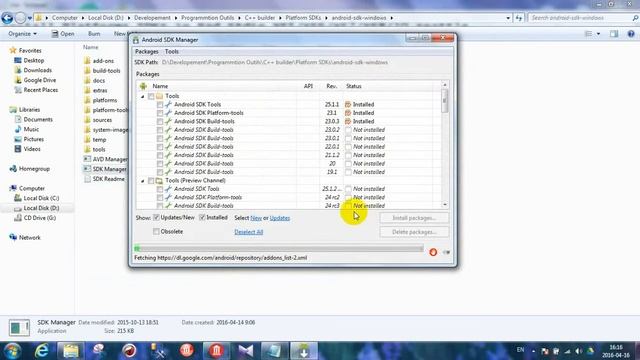 install Platform Android sdk with Rad Studio смотреть онлайн