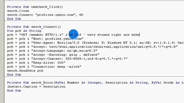 winsock yahoo profile check смотреть онлайн