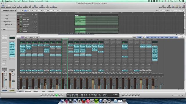 Laidbake Luke & Project 46 - Memories Logic pro remake смотреть онлайн