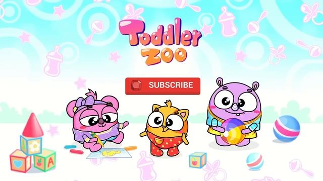Let's Learn The ABC for Kids | Funny Songs For Baby & Nursery Rhymes by Toddler Zoo смотреть онлайн