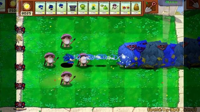 Plants vs Zombies:Sonic.exe cactus vs huggy wuggy (pvz funny moments 2022)#385 смотреть онлайн