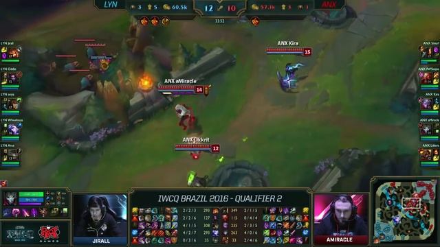 Lyon Gaming vs Albus NoX Luna l 2016 IWCQ Final 1.Maç l LYN vs ANX смотреть онлайн