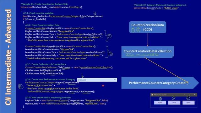 C# Performance Counter | Part 4 - Create Custom Perfmon Counters | C# Advanced #208 смотреть онлайн