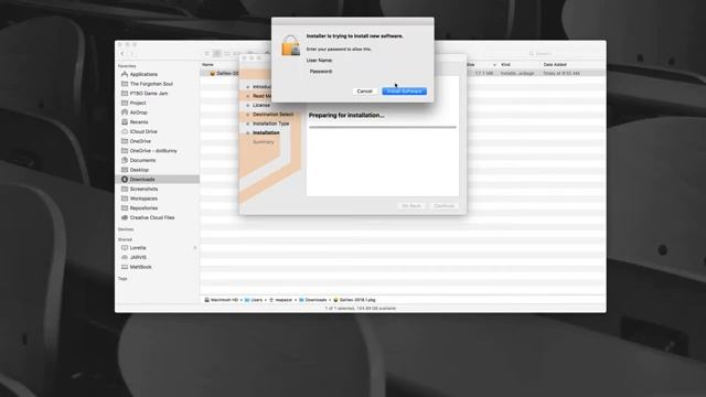 GALILEO: MacOS Installation