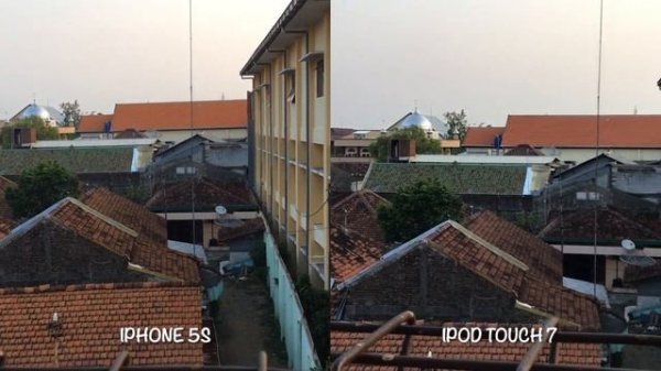 iPod touch 7 vs iPhone 5s camera test in 2023