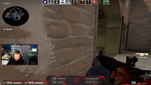 Xantares Stream Fpl (30 Kills) Mirage | 12/08/2020