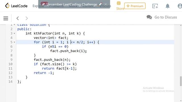 The kth Factor of n | Leetcode 1492 | leetcode solution смотреть онлайн