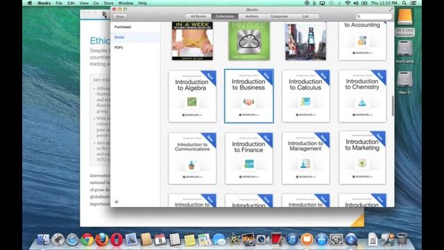 iBooks on OS X 10.9 Mavericks смотреть онлайн