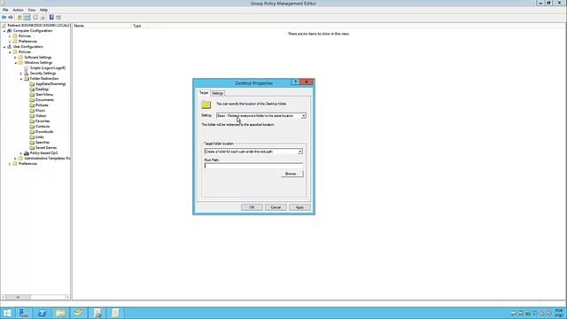 Windows Server 2012 R2 - Configurando redirecionamento de pasta via GPO смотреть онлайн
