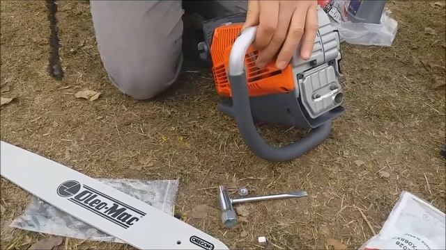 OLEO MAC GSH 56 Motorlu Testere Kurulum ve Test смотреть онлайн