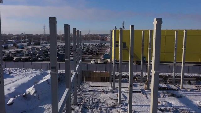 Строительство многофункционального торгового центра на пр Нокина. ТОО Construction Group XXI смотреть онлайн