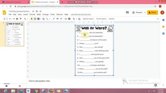 EDITABLE WORKSHEETS USING GOOGLE SLIDES смотреть онлайн