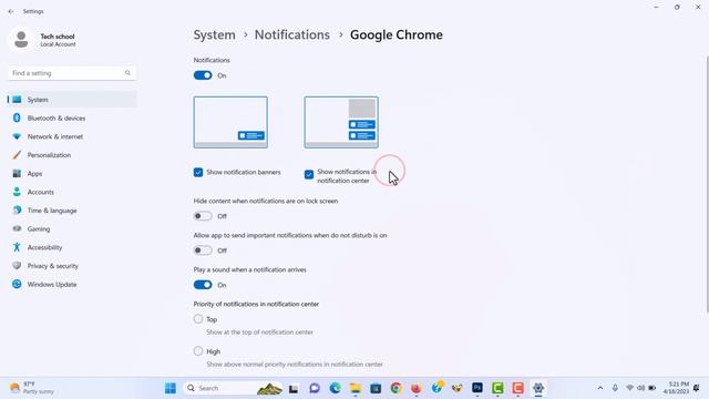 How to turn off google chrome notifications windows 11 смотреть онлайн