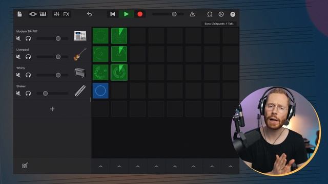 Jam-Session mit Live Loops & Gitarre // GarageBand смотреть онлайн