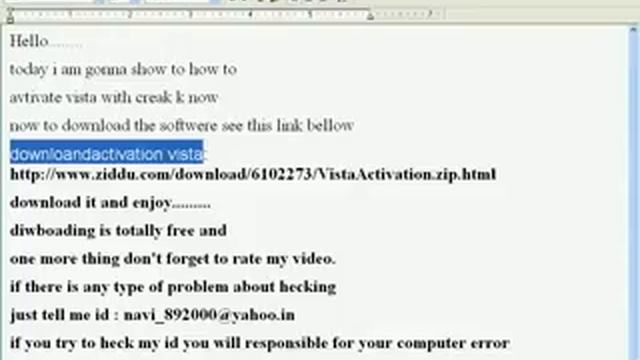 Activation of vista crak 100% works. смотреть онлайн