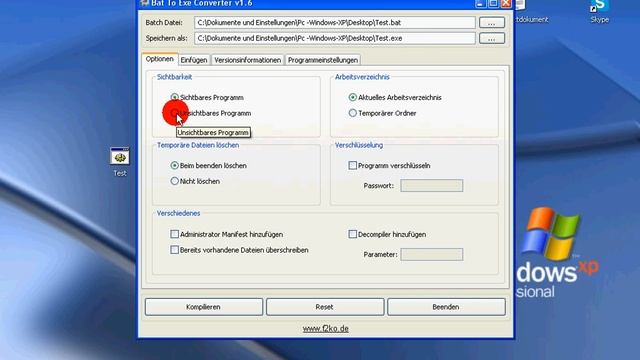 [Bat] Dateien in [Exe] Dateien konvertieren смотреть онлайн