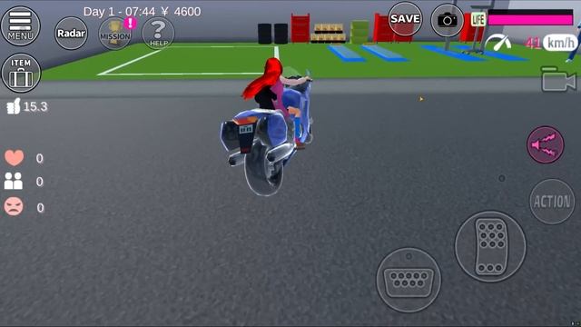อัพเดทใหม่ มอเตอร์ไซค์สุดน่ารัก 🛵💗 New Update motorcycle in SAKURA SCHOOL SIMULATOR смотреть онлайн