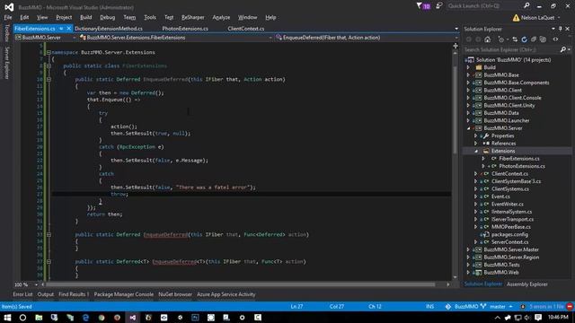 🔴 Async Operations with Photon and Deferred • Actor Framework • MMO Game Dev with Unity • (Pt. 516) смотреть онлайн