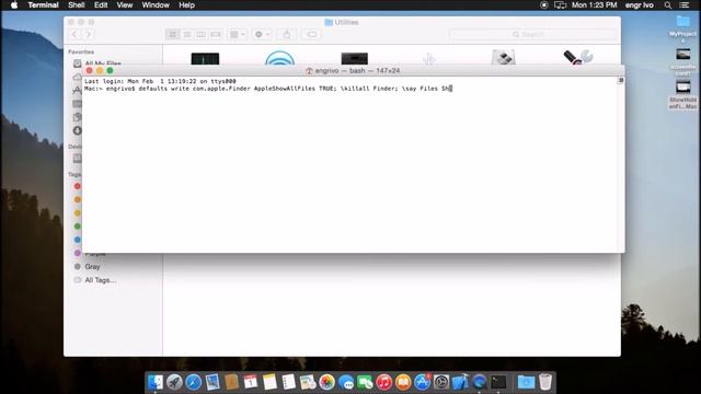 Show hidden files on Mac OS X смотреть онлайн