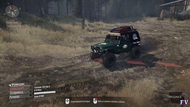 Spintires Mudrunner: Jeep Wrangler YJ Opentop & Hardtop [v.2.0] смотреть онлайн