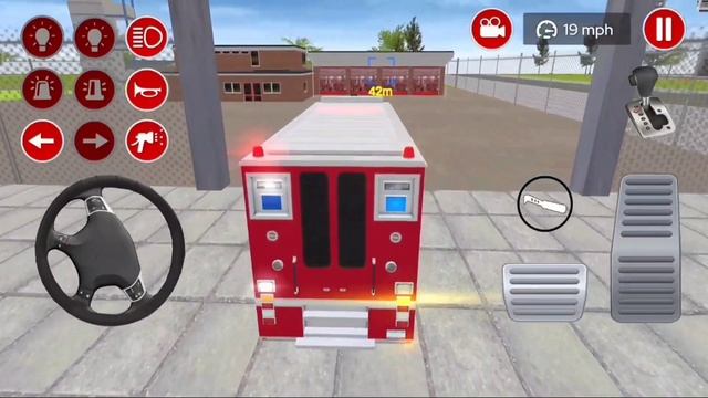Truck Pemadam Panjang Padamkan Api Kota Besar - Mobil Balap Truck Simulator Android Gameplay смотреть онлайн