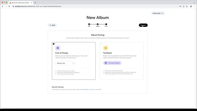 How to make your own album in Bandlab and publish it. смотреть онлайн