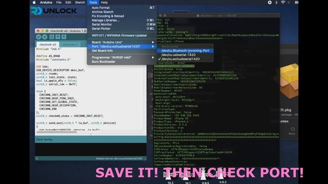 ARDUINO ICLOUD BYPASS A5-A5X FULL TUTORIAL STEP BY STEP (RDUNLOCK)