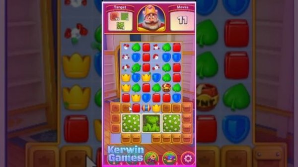 Royal Match Level 75 - Hard Level - No Boosters