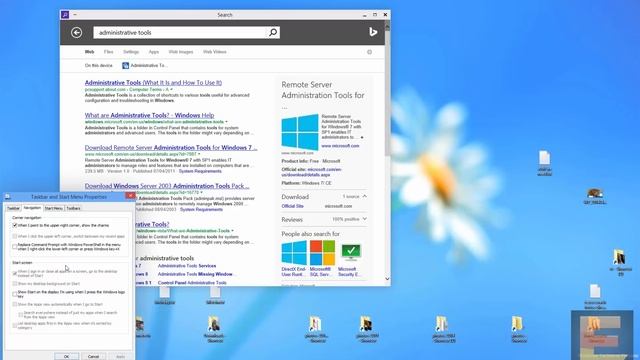 Windows 10 Start menu: Technical Preview смотреть онлайн