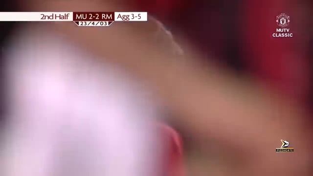 Manchester United 4 3 Real Madrid   UEFA CL 2002 2003 HD