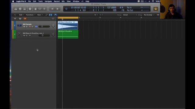 How to use 808 Samples in Logic Pro X смотреть онлайн