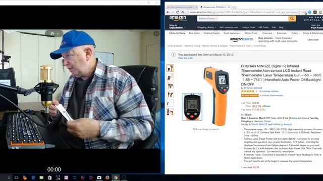 Review of a Digital Infrared Thermometer смотреть онлайн