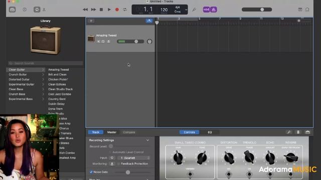 GarageBand Guitar Intermediate Tutorial with Raquel Lily смотреть онлайн
