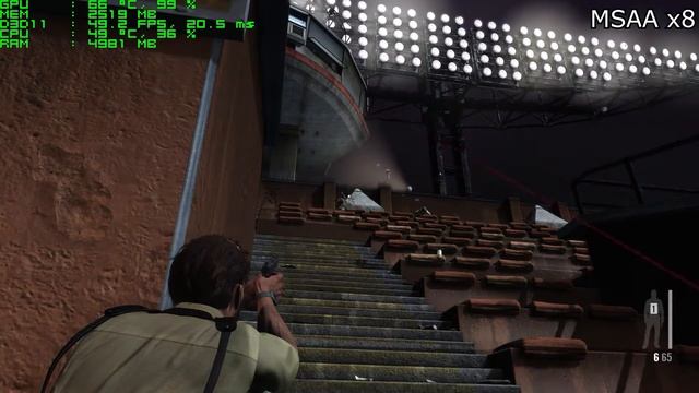 Max Payne 3 (2K) (MSAA x4 VS MSAA x8) | GTX 1070 + i5 4690 [1440p 60fps] смотреть онлайн