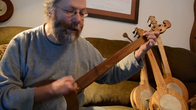 Jesse James on John Peterson Fretless Banjo #497 смотреть онлайн