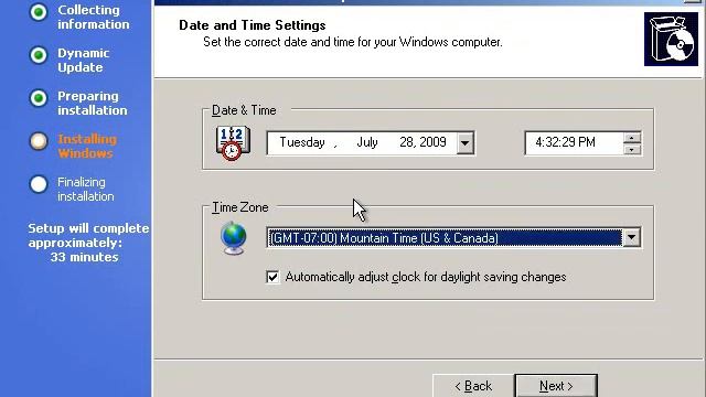 Windows XP Installation Setup Part 2 смотреть онлайн