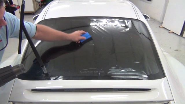 Auto Window Tinting Film Shrinking Technique - Dryer Sheets - How To - DIY - Tint смотреть онлайн