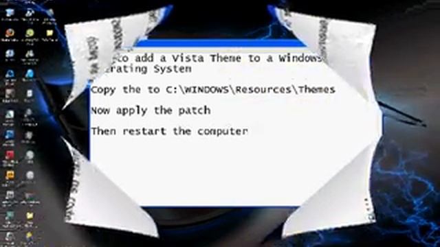 Adding Vista theme to Windows XP смотреть онлайн