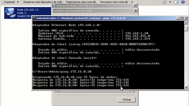 Roteamento Com Windows Server 2008 R2 (Rota Estática e Linha de Comando) смотреть онлайн