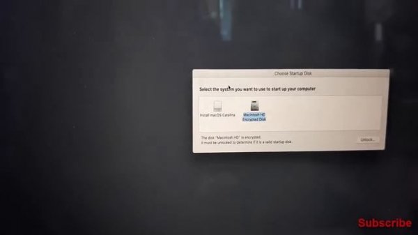 Security Setting Do Not Allow This Mac To Use External Startup Disk.