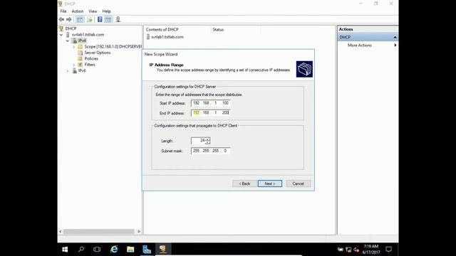 How to Install and Configure DHCP Server on Windows Server 2016 смотреть онлайн