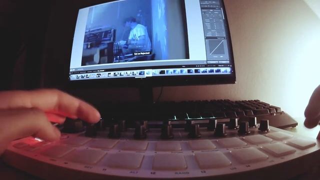 Speed editing using Arturia Beatstep and Midi2LR смотреть онлайн